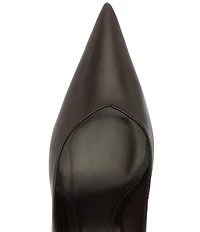 Schutz Lexi Leather Pointed Toe Pumps