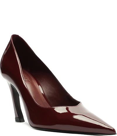 Schutz Lexi Lo Patent Leather High Heel Pumps