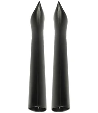 Schutz Lexi Mid Leather Pointed Toe Tall Boots