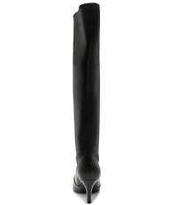 Schutz Lexi Mid Slouch Leather Tall Boots