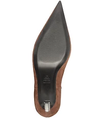 Schutz Lexi Suede Pointed Toe Tall Boots