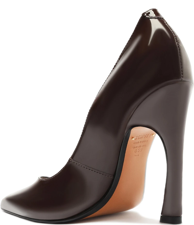 Schutz Lexi Patent Leather High Heel Pumps