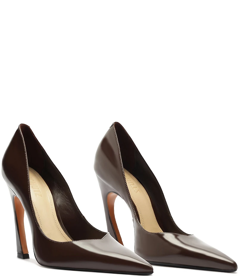 Schutz Lexi Patent Leather High Heel Pumps