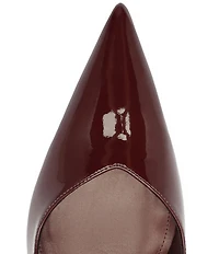 Schutz Lexi Patent Leather Slingback High Heel Pointed Toe Pumps