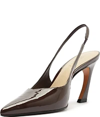 Schutz Lexi Patent Leather Slingback Pumps