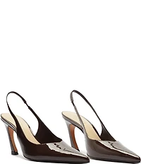 Schutz Lexi Patent Leather Slingback Pumps