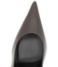 Schutz Liora Patent Leather Pointed Slingback Stiletto Pumps