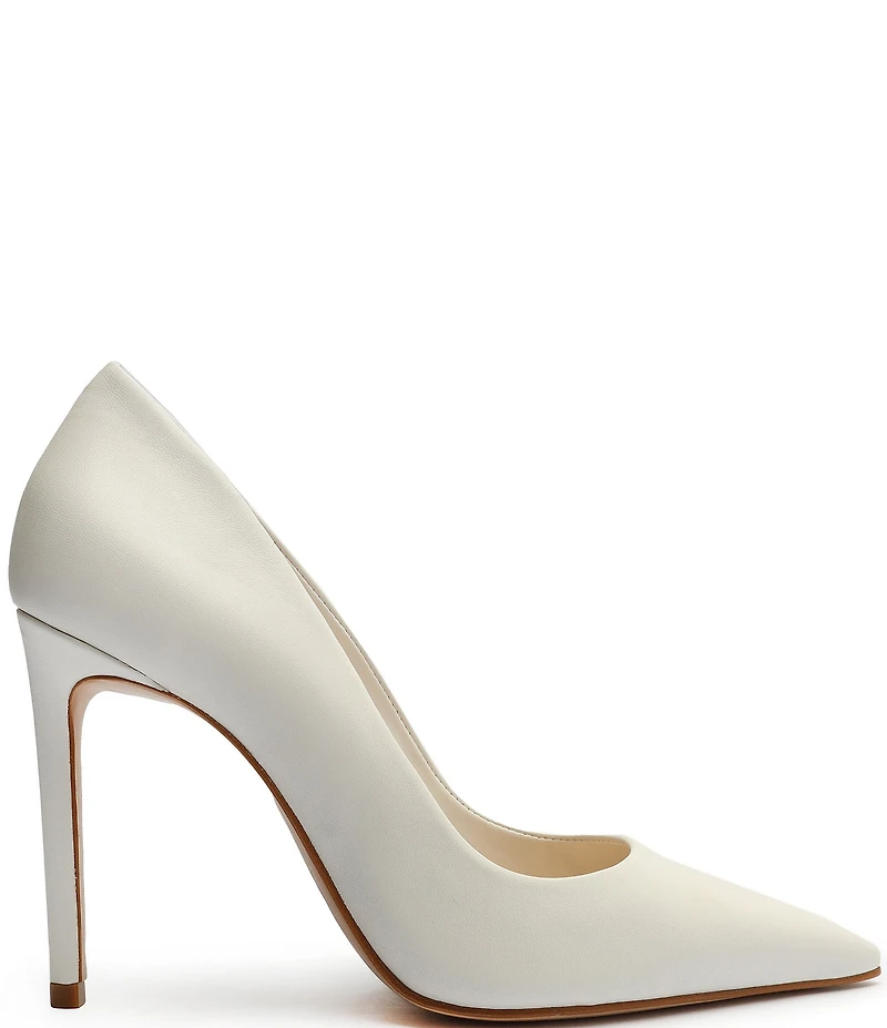 Schutz Lou Leather Dress Pumps