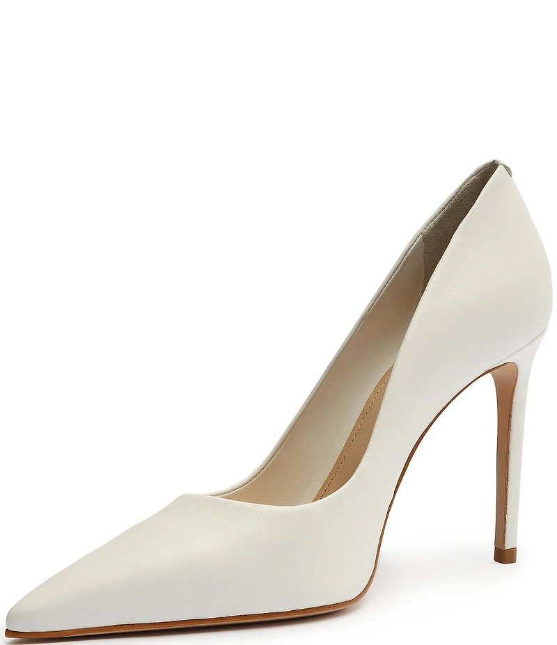 Schutz Lou Leather Dress Pumps
