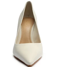 Schutz Lou Leather Dress Pumps