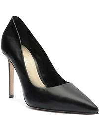 Schutz Lou Leather Dress Pumps