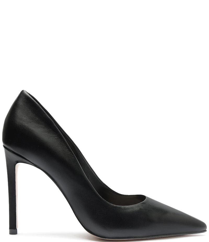 Schutz Lou Leather Dress Pumps