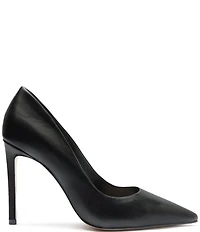 Schutz Lou Leather Dress Pumps