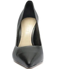 Schutz Lou Leather Dress Pumps