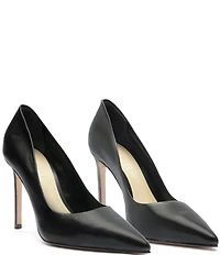 Schutz Lou Leather Dress Pumps