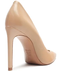Schutz Lou Leather Dress Pumps