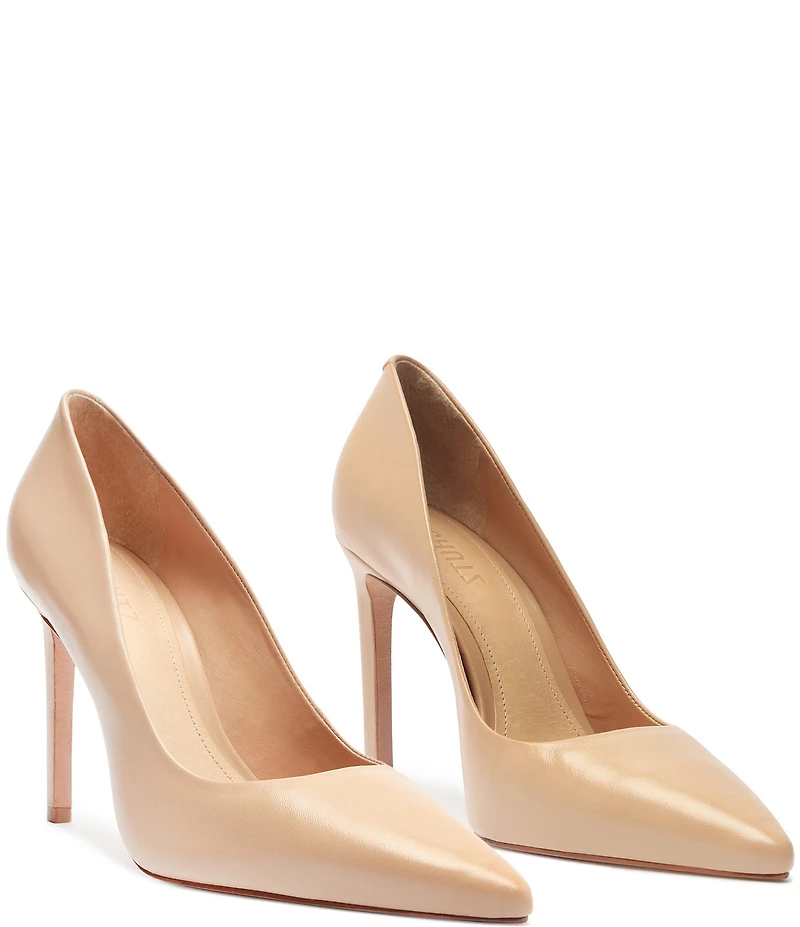 Schutz Lou Leather Dress Pumps