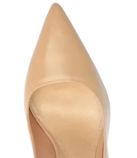 Schutz Lou Leather Dress Pumps