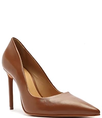 Schutz Lou Leather Dress Pumps