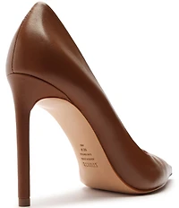 Schutz Lou Leather Dress Pumps