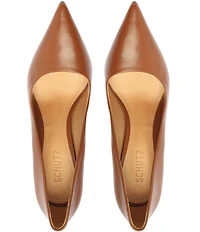 Schutz Lou Leather Dress Pumps
