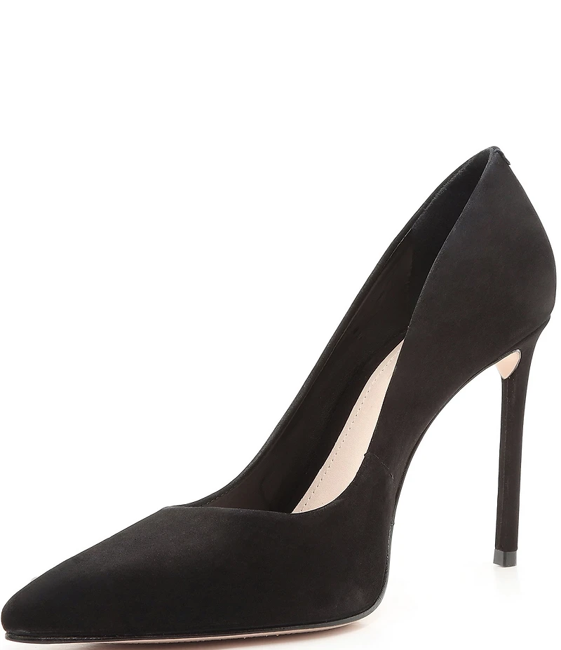 Schutz Lou Suede Dress Pumps
