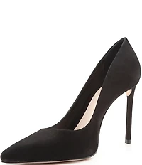 Schutz Lou Suede Dress Pumps
