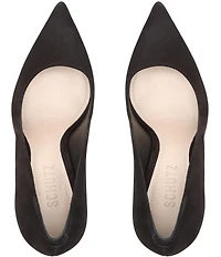 Schutz Lou Suede Dress Pumps