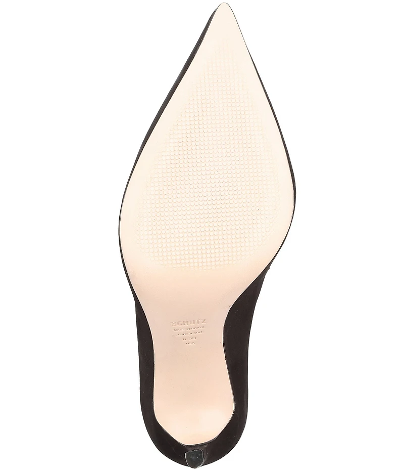 Schutz Lou Suede Dress Pumps