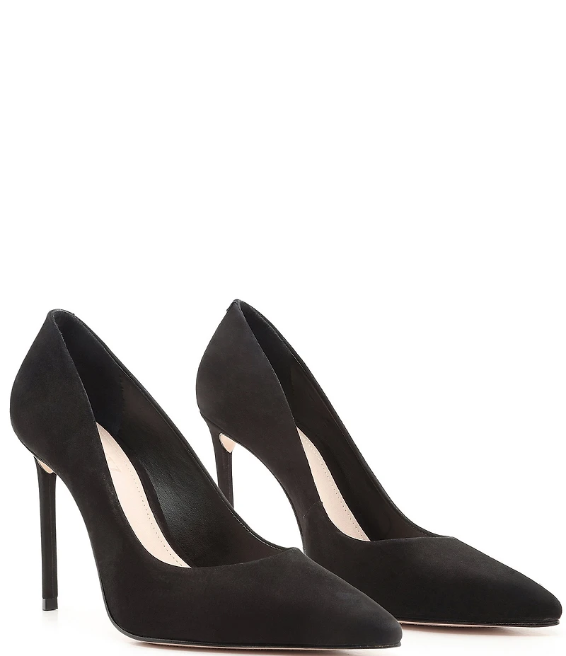 Schutz Lou Suede Dress Pumps