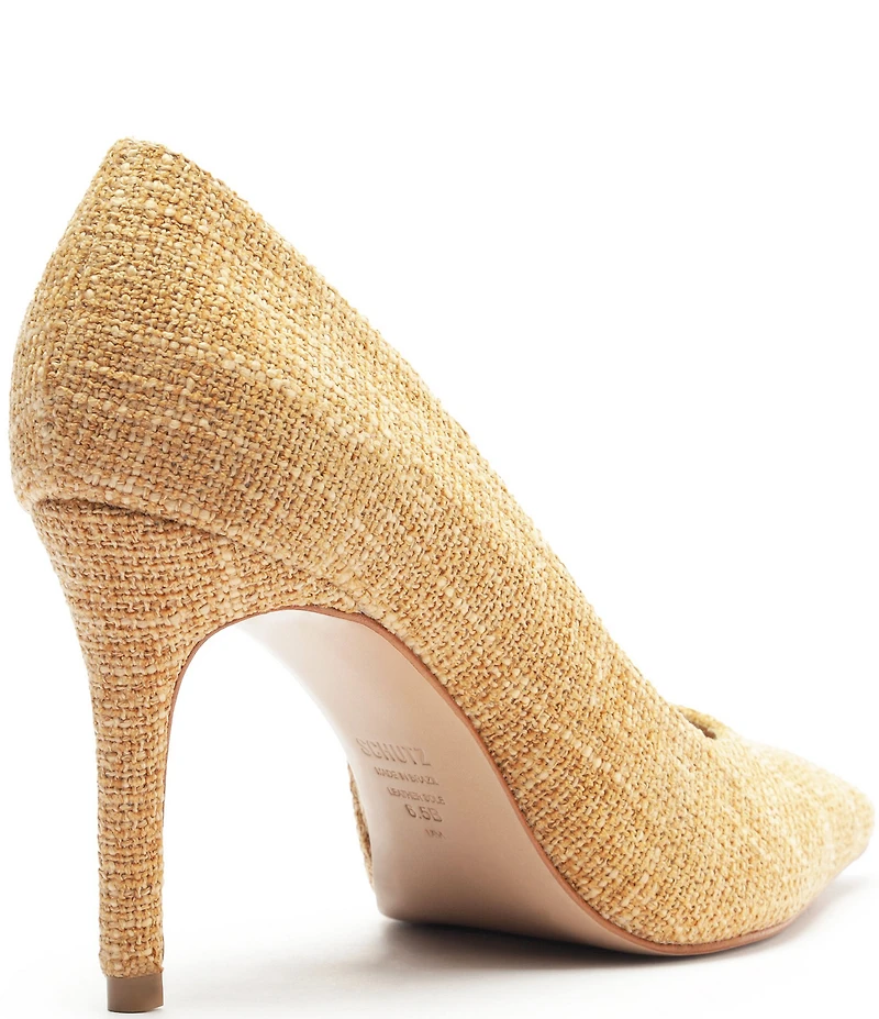 Schutz Lou Tweed Dress Pumps