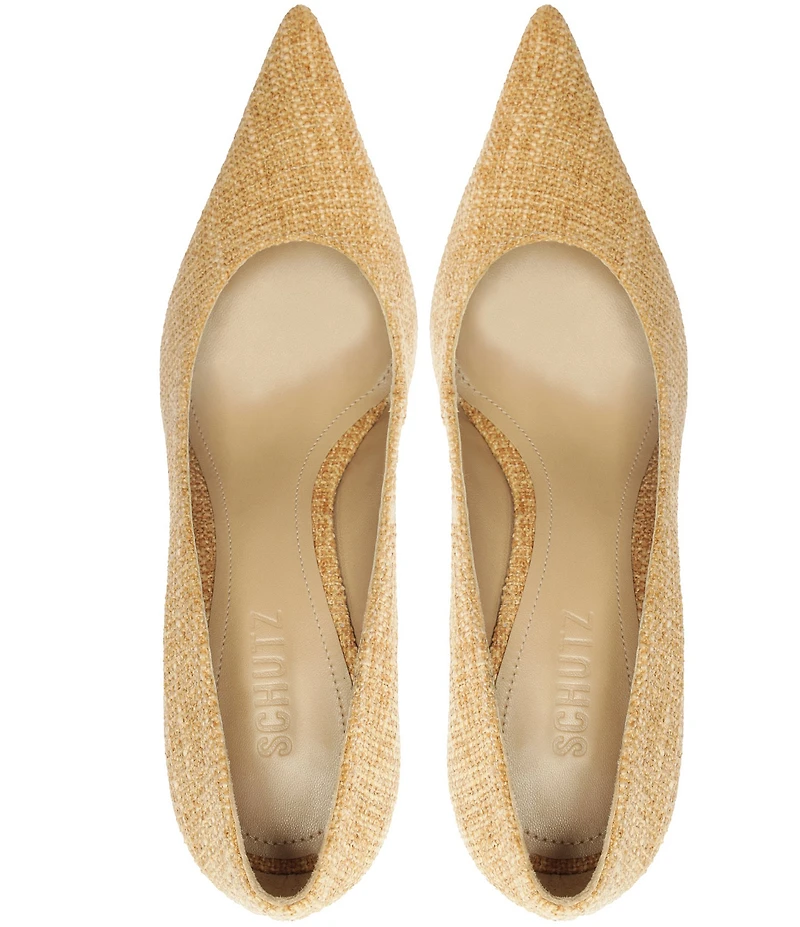 Schutz Lou Tweed Dress Pumps