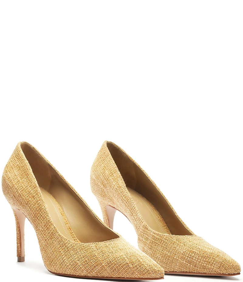 Schutz Lou Tweed Dress Pumps