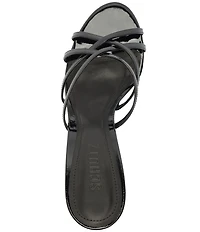 Schutz Marion Patent Leather Dress Sandals