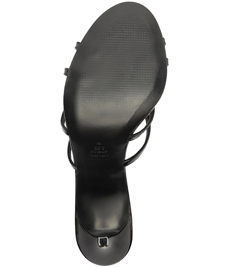 Schutz Marion Patent Leather Dress Sandals