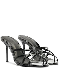 Schutz Marion Patent Leather Dress Sandals