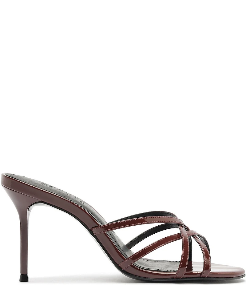 Schutz Marion Patent Leather Dress Sandals