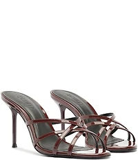 Schutz Marion Patent Leather Dress Sandals