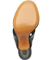 Schutz Martha Leather Thong Dress Sandals
