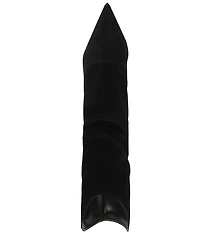 Schutz Maryana Slouch Suede Pointed Toe Boots