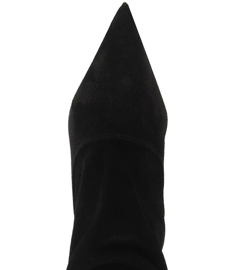 Schutz Maryana Up Slouch Nubuck Suede Tall Boots