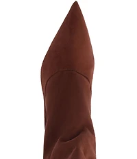 Schutz Maryana Up Slouch Nubuck Suede Tall Boots