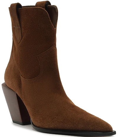 Schutz Memphis Suede Booties