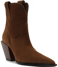 Schutz Memphis Suede Booties