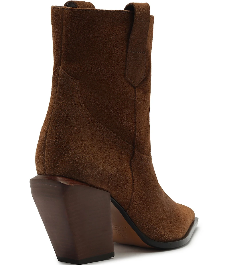 Schutz Memphis Suede Booties
