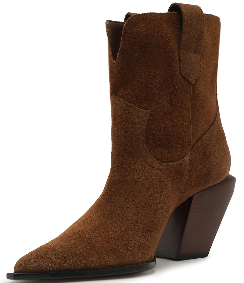 Schutz Memphis Suede Booties