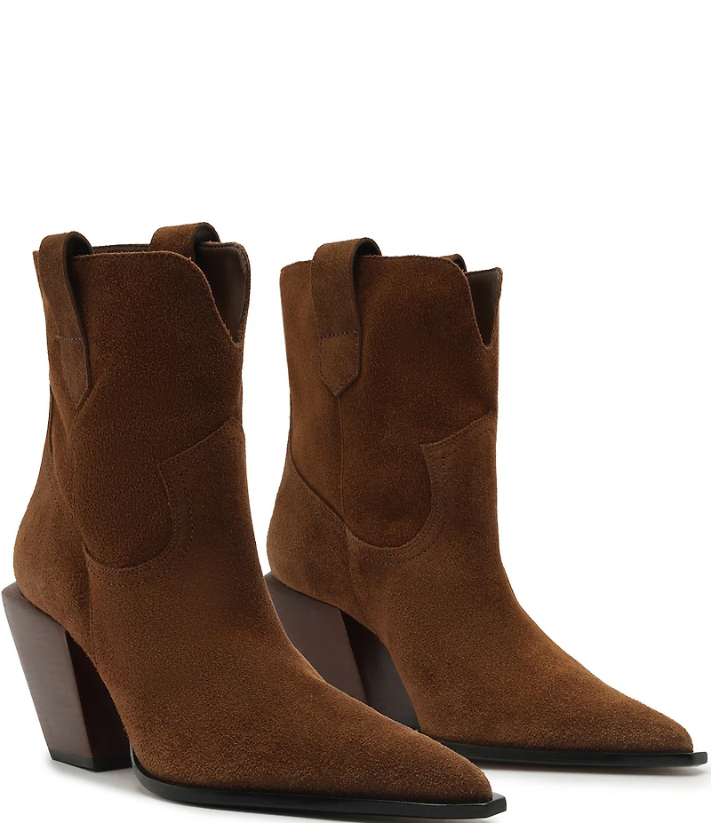 Schutz Memphis Suede Booties