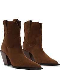 Schutz Memphis Suede Booties