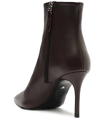 Schutz Mikki Leather Dress Booties