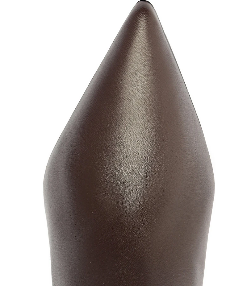Schutz Mikki Leather Dress Booties